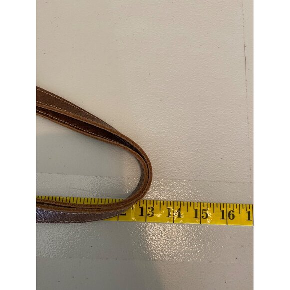 Myra Purse Crossbody Bag Cowhide Flap Boho Geometric Canvas Design - Picture 9 of 10